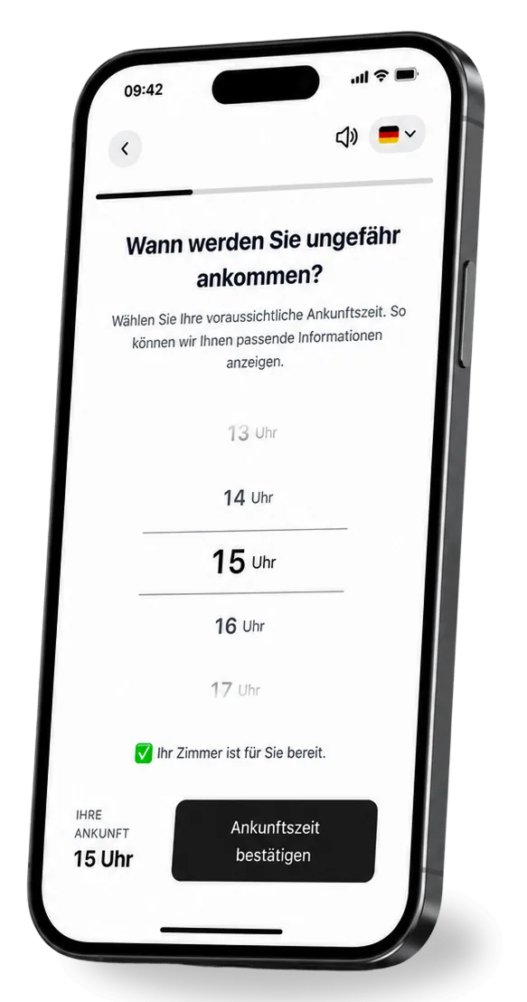 Abfrage der voraussichtlichen Ankunftszeit